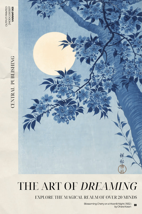 Moonlit Cherry, after Koson