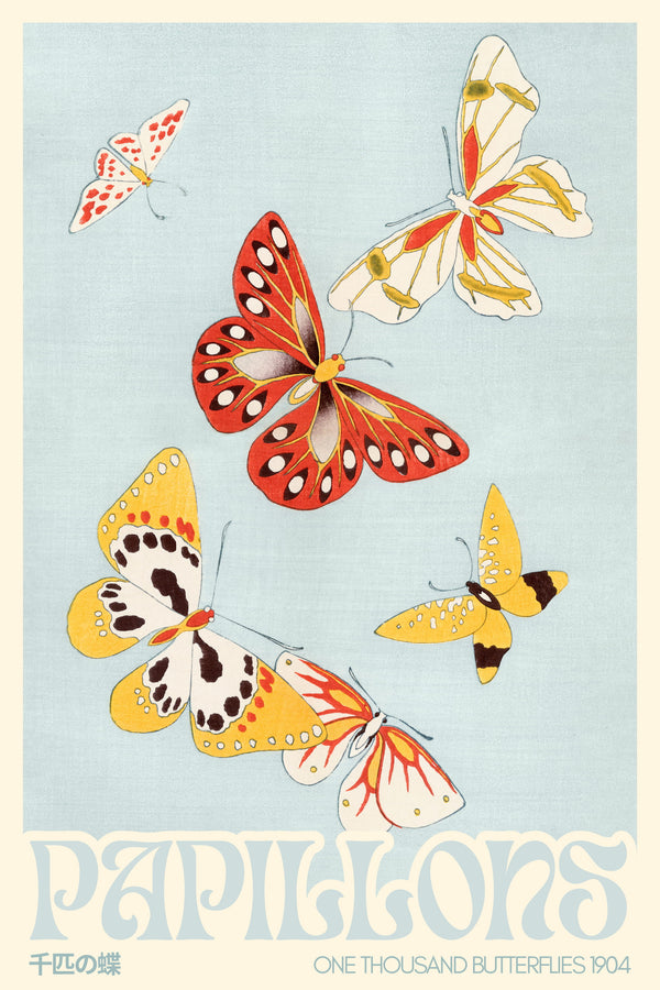 One Thousand Butterflies, after Sekka
